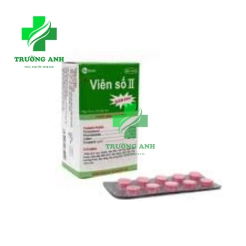 Viên số II giảm đau Armephaco - Thuốc giảm đau, hạ sốt hiệu quả